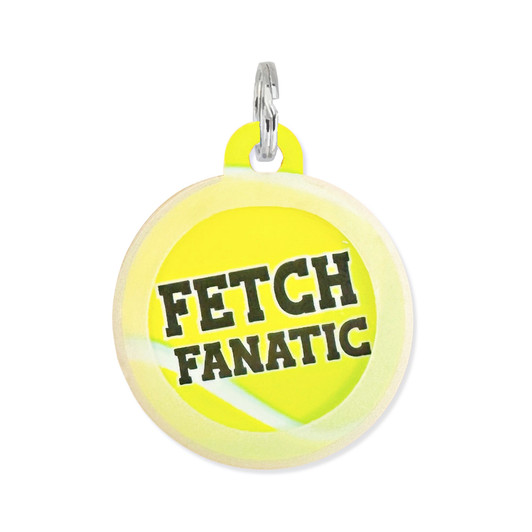 Fetch Fanatic - Silent Dog Tag