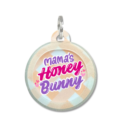 Easter Mama's Honey Bunny - Silent Dog Tag