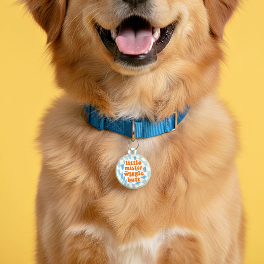 Mister Wiggle Butt - Silent Dog Tag