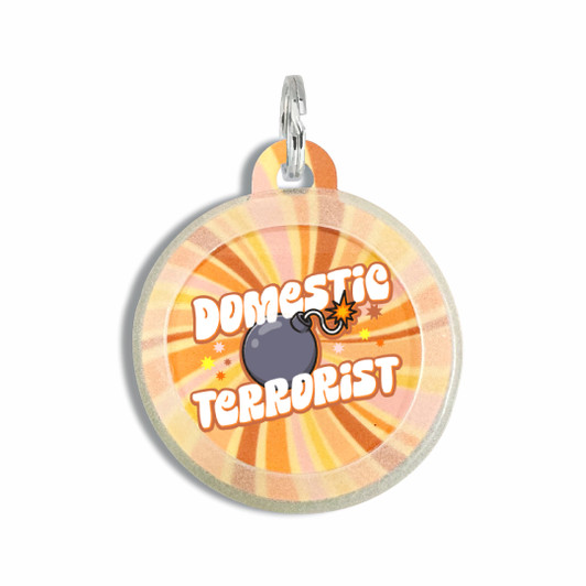 Domestic Terrorist - Silent Dog Tag
