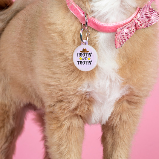 Rootin' and Tootin' - Silent Dog Tag