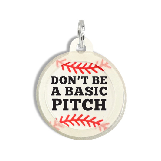Don't Be a Basic Pitch - Silent Dog Tag