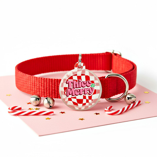 Thicc & Merry - Silent Dog Tag