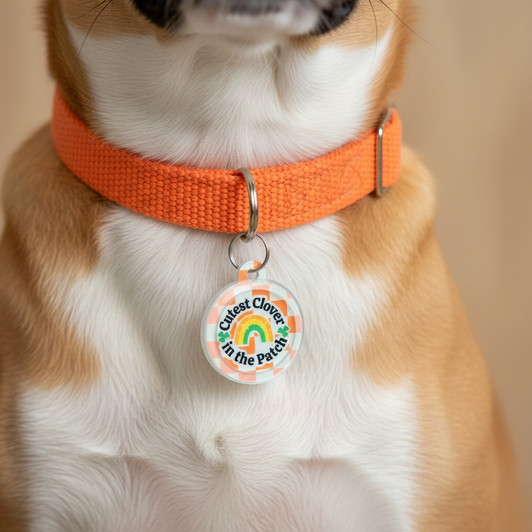 Cutest Clover in the Patch - Silent Dog Tag