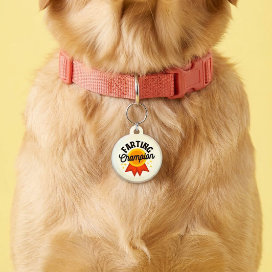 Farting Champion - Comfort Dog Tag