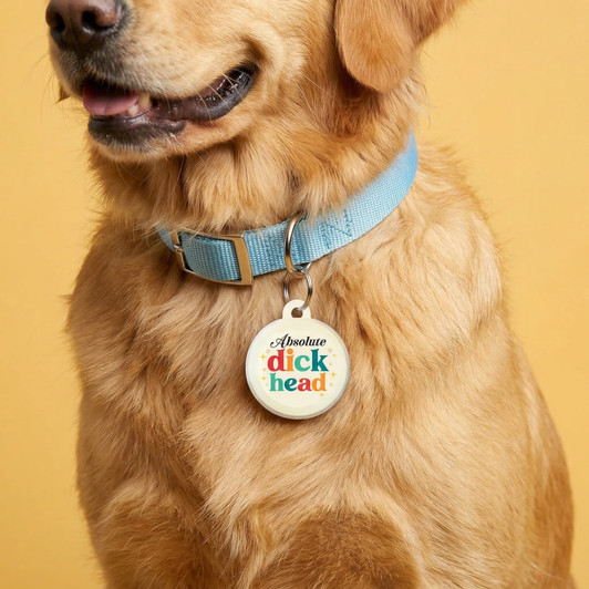 Absolute Dickhead - Comfort Dog Tag