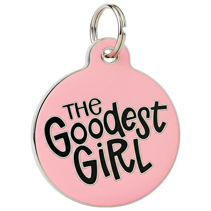 The Goodest Girl Personalized Pet ID Tag
