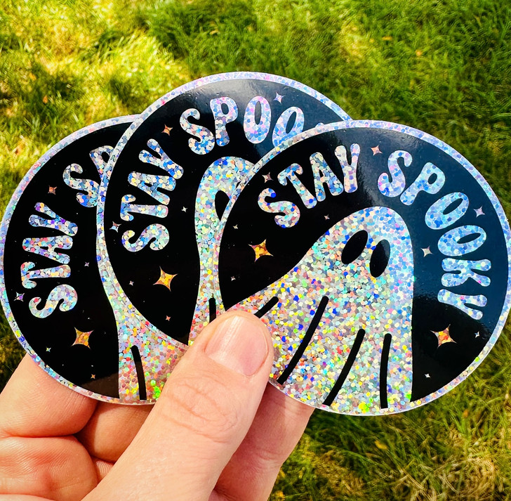 Stay Spooky Ghost Halloween Sticker