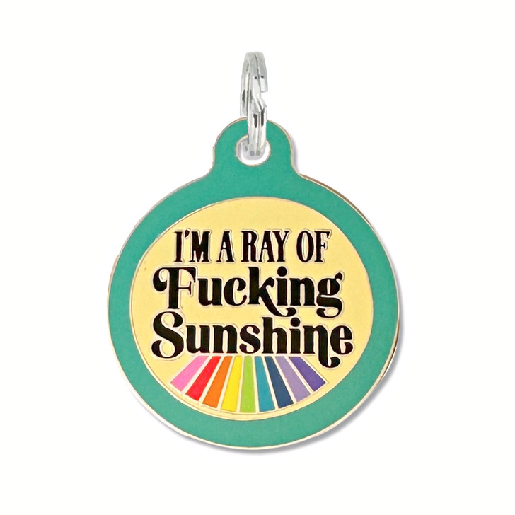 Ray of F*cking Sunshine Pet Tag