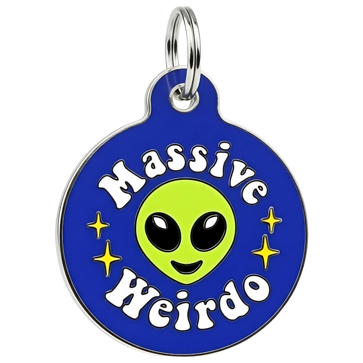 Massive Weirdo - Enamel Dog Tag