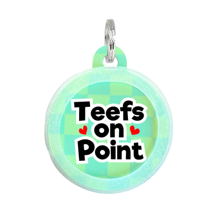 Teefs on Point - Comfort Dog Tag
