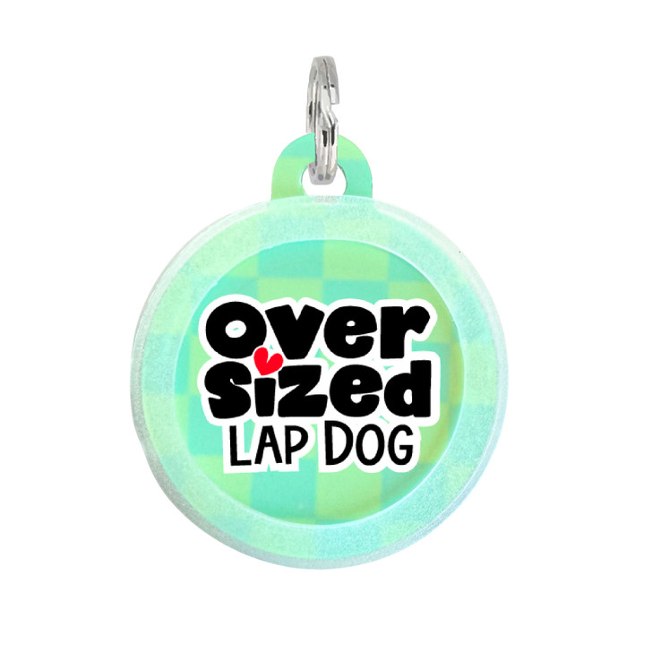 Oversized Lap Dog - Comfort Dog Tag