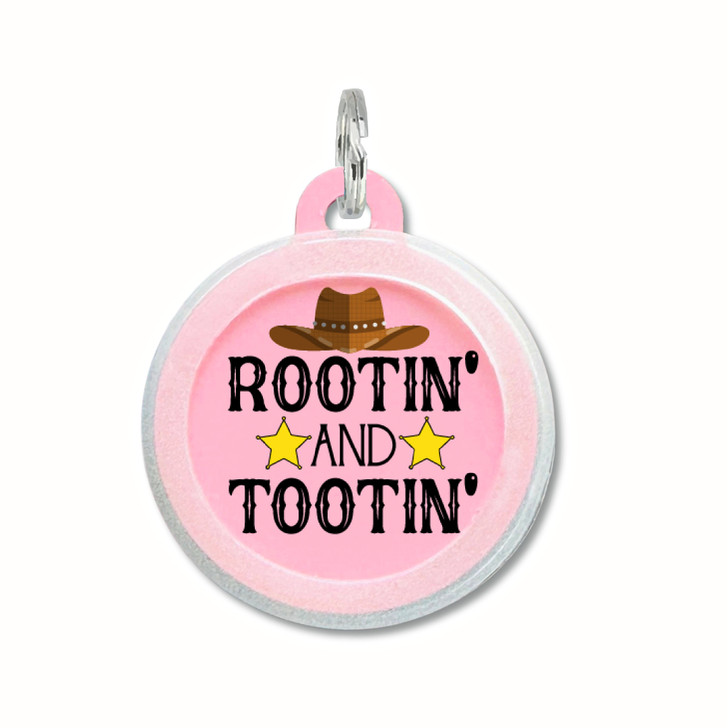 Rootin' and Tootin' - Silent Dog Tag