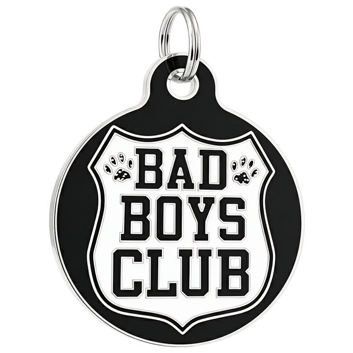 Bad Boys Club - Enamel Dog Tag