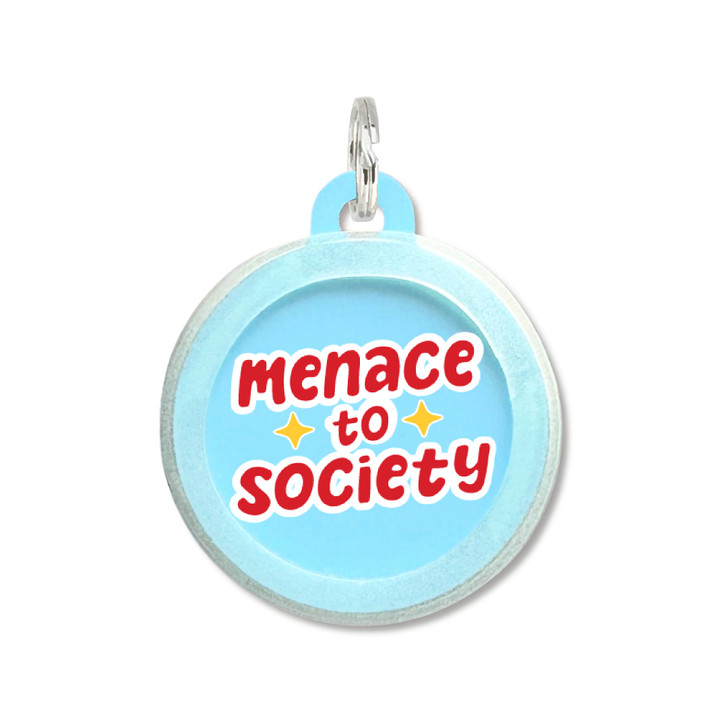 Menace to Society - Silent Dog Tag