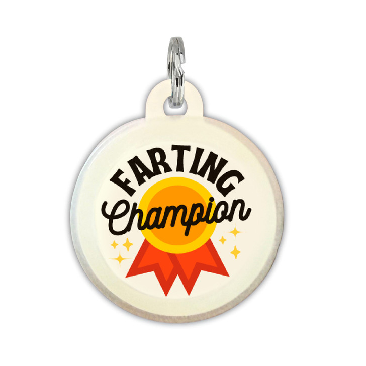 Farting Champion - Comfort Dog Tag