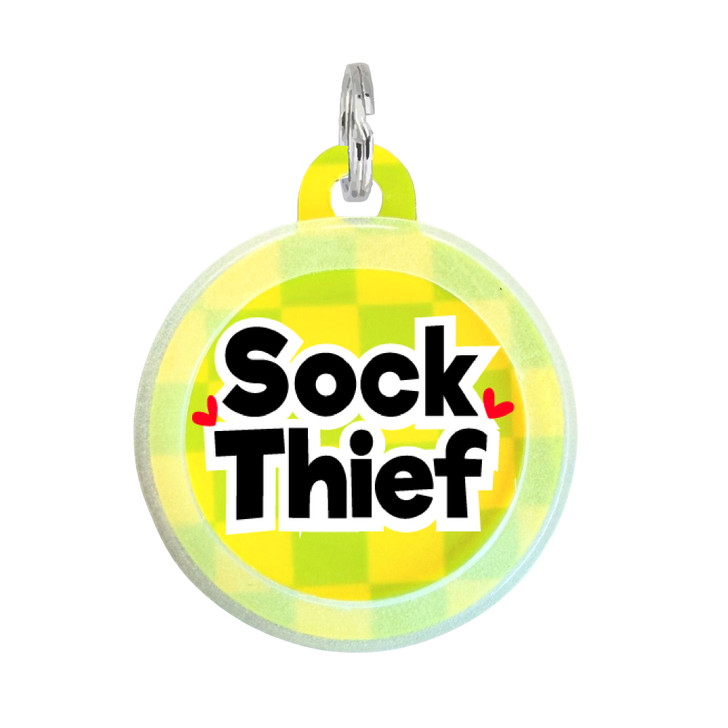 Sock Thief - Comfort Dog Tag