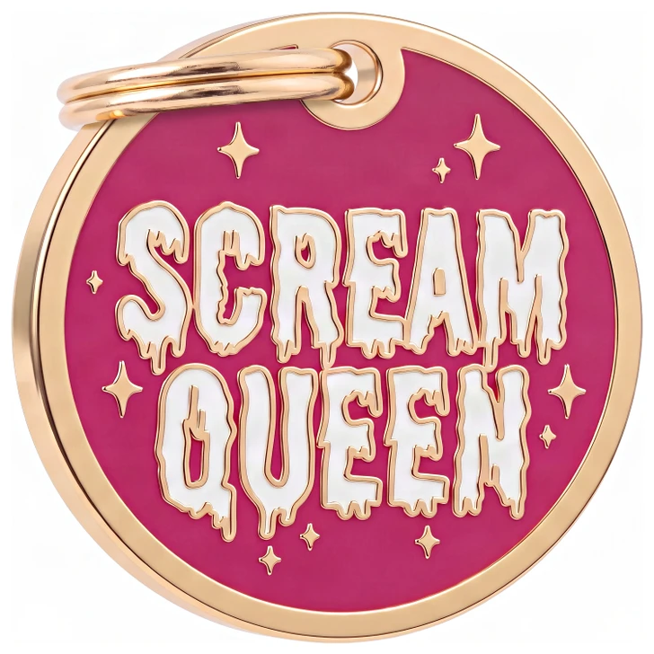 Scream Queen - Halloween Dog Tag