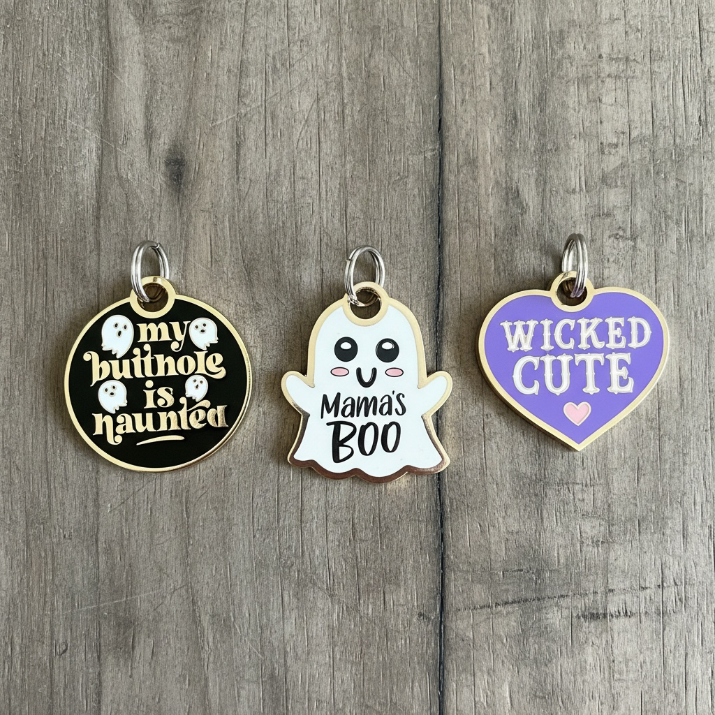 Halloween Dog Tags