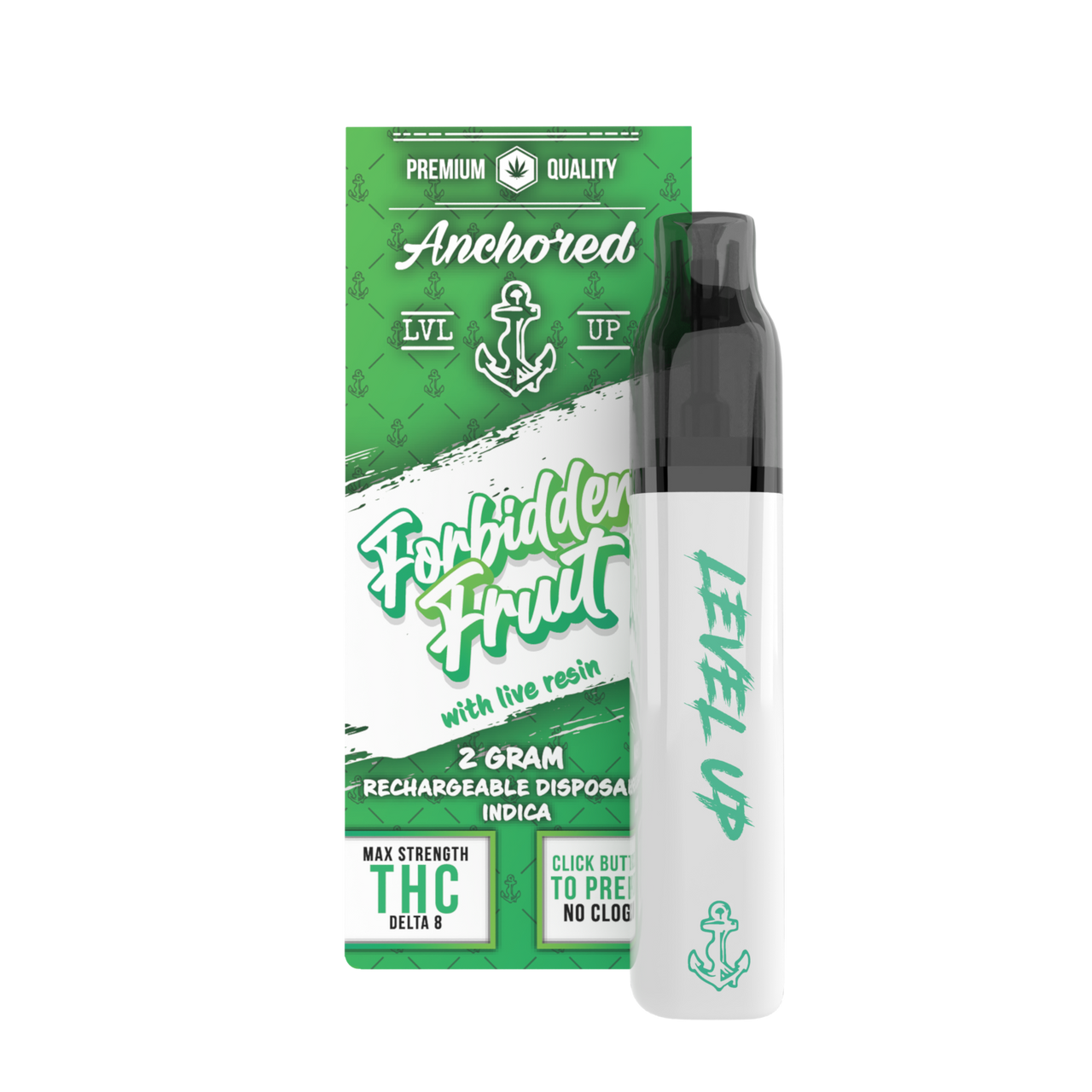 ANCHORED ANCHORED THCA DISPOSABLE FORBIDDEN FRUIT 2GThca