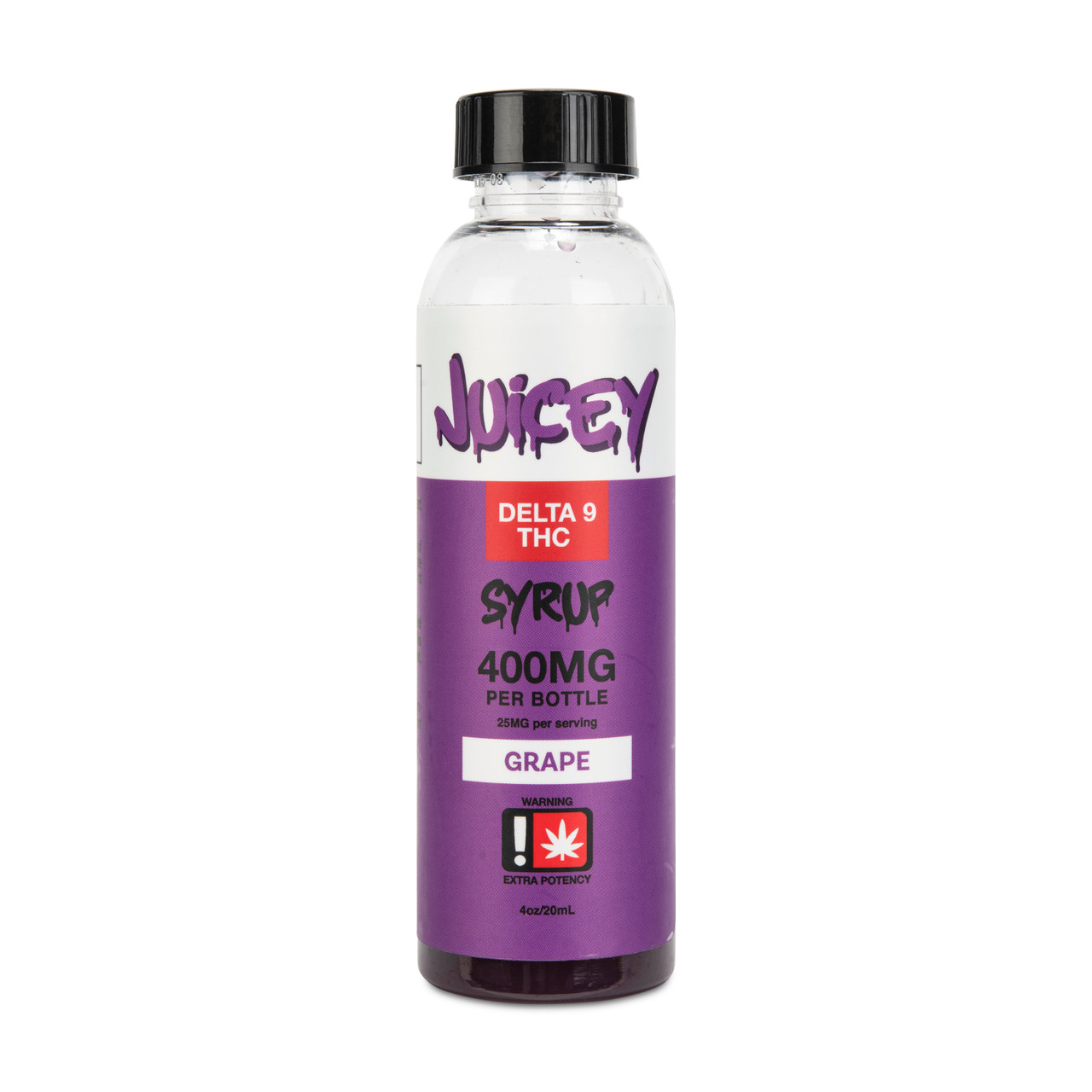 Juicey Delta‑9 Syrup Grape 400mg – THC Infused Drink Enhancer