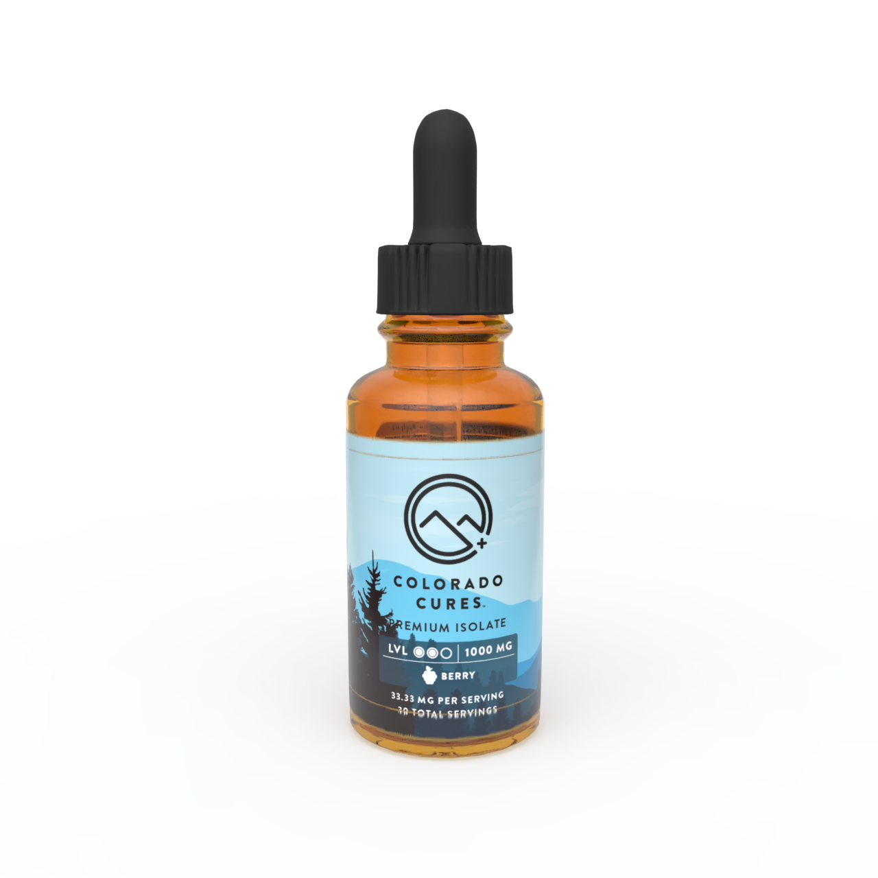 1000mg Berry CBD Isolate Tincture – 30ml | Colorado Cures 1000mg Berry CBD Isolate Tincture – 30ml | Colorado Cures
