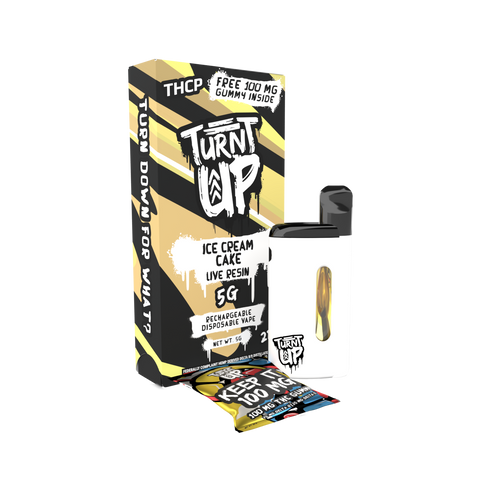 THCP LIVE RESIN DISPOSABLE - ICE CREAM CAKE - 5G thcp disposable