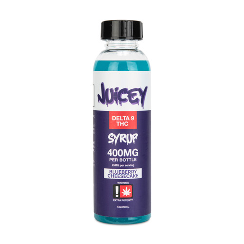 JUICEY DELTA 9 SYRUP - BLUEBERRY CHEESECAKE - 400MGTHC SYRUPS