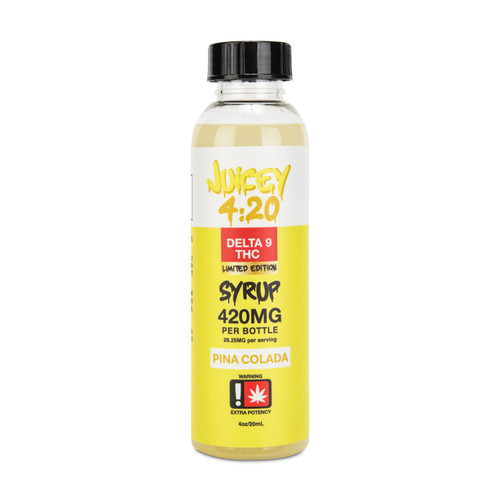 JUICEY DELTA 9 SYRUP - PINA COLADA - 420MG thc syrup