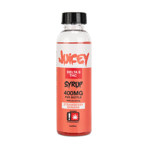 JUICEY DELTA 9 SYRUP - STRAWBERRY BANANA - 400MG