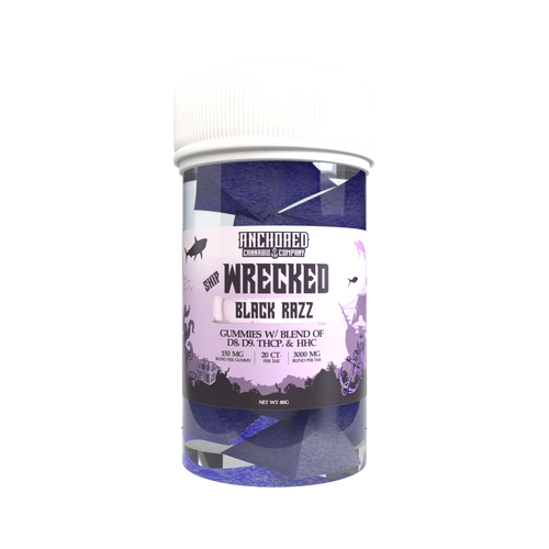 ANCHORED - SHIPWRECKED - BLACK RAZZ - 20CT