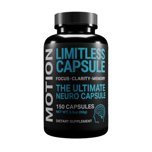 bottle of MOTION Limitless Capsules