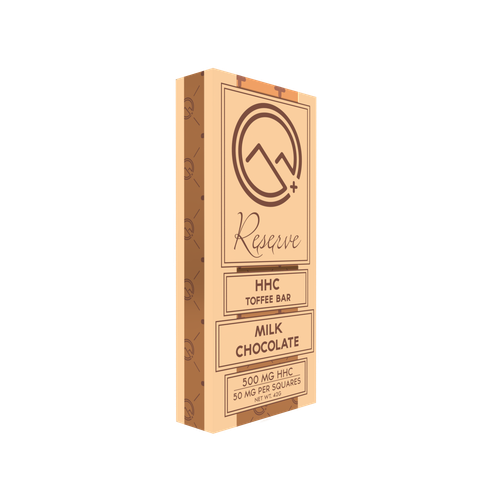 Colorado Cures Reserve Toffee Chocolate Bar -  Delta 8