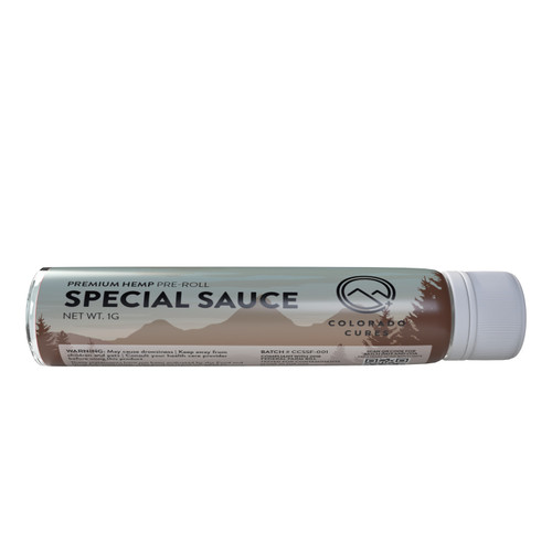 Hemp Flower - Special Sauce - 1g Preroll