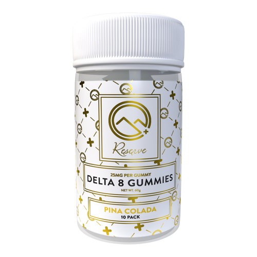 Colorado Cures Reserve - Delta 8 Piña Colada Gummies - 25ct - 625mg   Delta-8 gummies
