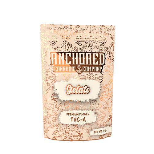 ANCHORED - THC FLOWER - GELATO 4G BAG Thc flower near me