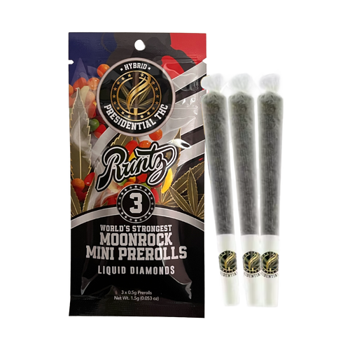 Presidential THC - Mini Prerolls - Runtz - 3CT