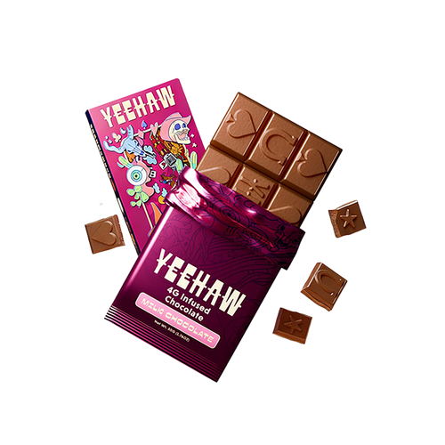 Yeehaw Infused Chocolate Bar - Milk Chocolate
