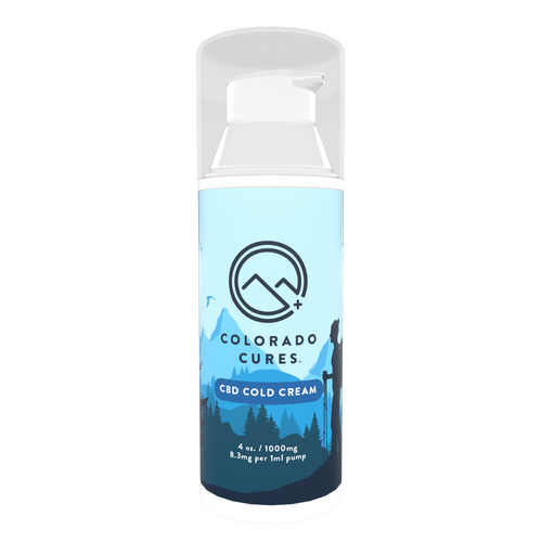 Colorado Cures 1000mg CBD cold cream 4oz
