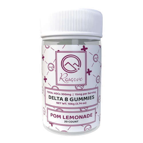 Colorado Cures Reserve - Delta 8 Pom Lemonade Gummies - 20ct