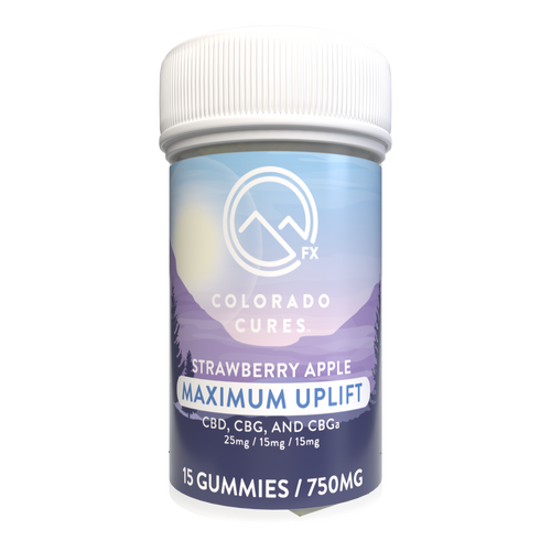 COLORADO CURES FX - EDIBLE - MAXIMUM UPLIFT GUMMIES 750MG 15PK  CBD gummies