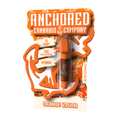 Anchored - 1g THCA Vape Cartridge - Orange Krush