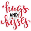 Statement - Hugs and Kisses - Red - Style A - Yard Card