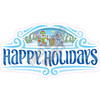 Statement - Happy Holidays - Style D - Yard Card