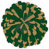 Pom Pom - Green and Old Gold - Style A - Yard Card