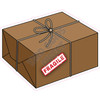 Fragile Package - Style A - Yard Card