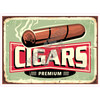 Statement - Premium Cigars - Style A - Yard Card