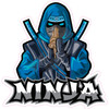 Statement - Ninja - Dark Skin Blue - Style B - Yard Card