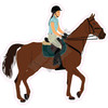 Horse Rider - Light Skin - Style B - Yard Card