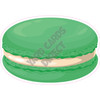 Macaroon - Light Green - Style A - Yard Card